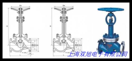 波紋管截止閥WJ41H16C/25蒸汽.導(dǎo)熱油德標(biāo)波紋管截止閥
