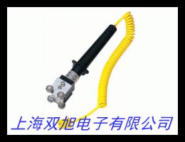 K型貼片式表面端面熱電偶冷壓鼻探頭Pt100溫度傳感器圓孔測溫探頭