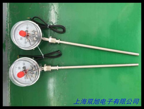 電接點(diǎn)溫度計(jì)不銹鋼工業(yè)級(jí)溫度儀表雙金屬溫度計(jì)wssX411
