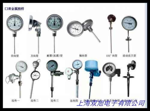 溫度計(jì) 帶熱電阻電接點(diǎn)雙金屬溫度計(jì) WSS工業(yè)溫度儀表